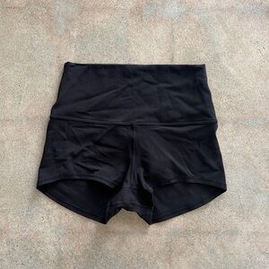 Lululemon Black Align 2” High Rise Shorts